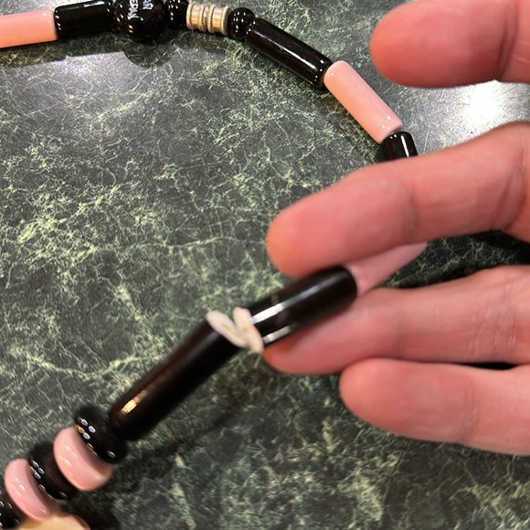 Vintage Ruby Z Bean Finneran Pink Pig necklace - Picture 6 of 7